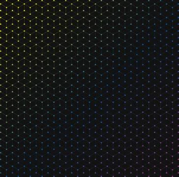 Vector hexagon seamless pattern. Modern stylish texture. connection Repeating Stock Illustration