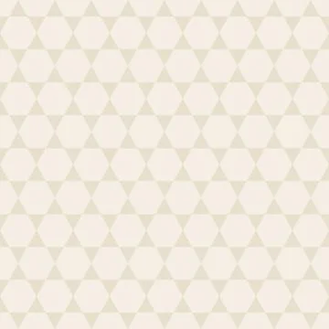 Vector hexagon star seamless pattern Stock Illustration