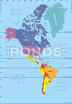 Vector high detailed political - Vector High Detailed Political Map Illustration 107840775 Iconl 