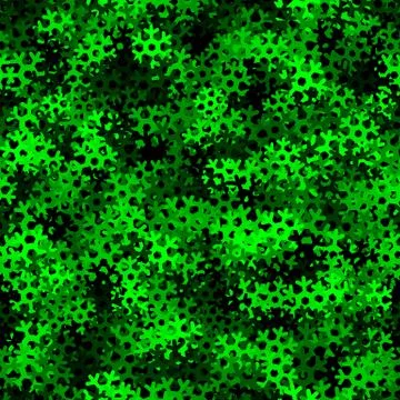 Vector holiday texture, seamless winter pattern with pretty snowflakes Иллюстрация