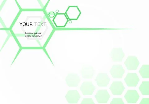 Vector : Honeycomb abstract vector background Stock Illustration