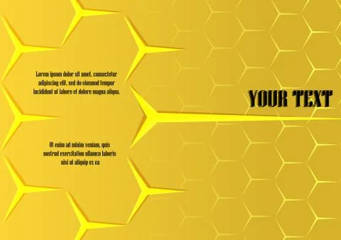 Vector : Honeycomb abstract vector background Stock Illustration