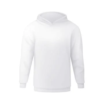 Vector hoodie in mesh gradient style. Editable color Stock Illustration