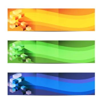 Vector Horizontal Banner 234 x 60. Eps 10. Stock Illustration