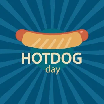 Vector Hotdog icon イラスト素材