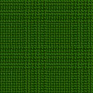 Vector houndstooth seamless green pattern Stock Illustration