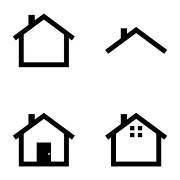 Vector house graphic design template Stock Illustration