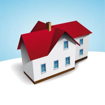 Vector house Stock Illustration