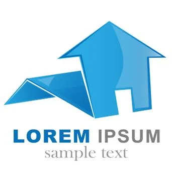 Vector house project Stock Illustration