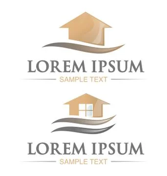 Vector house project Stockillustratie