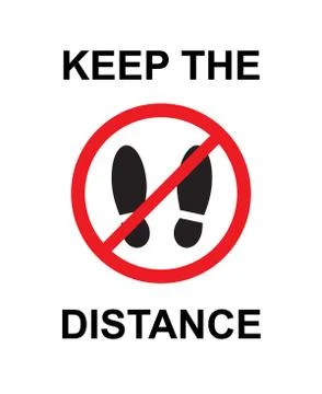 Vector human boot foot print in red circle Stock Illustration