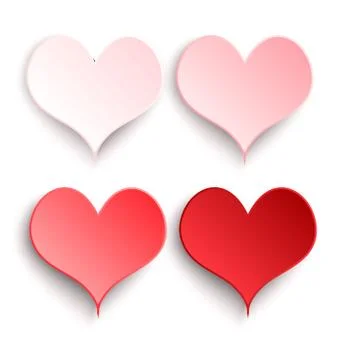 Vector. I love you. Set. Valentines Day. Stock Illustration
