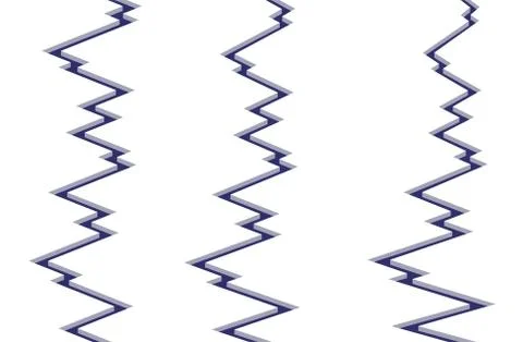 Vector ice cracks, winter backgrounds Stock Illustration