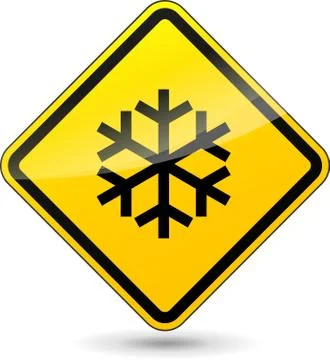 Vector ice sign Stock Illustration