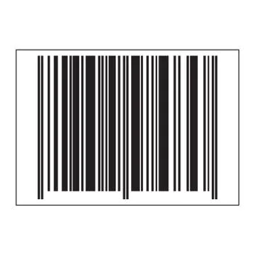 Vector icon of a barcode Stock Illustration