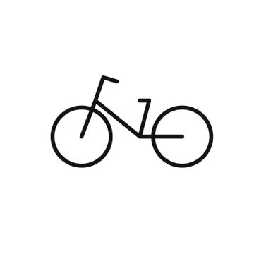 Vector icon bike Stock Illustration