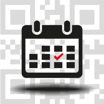Vector icon calendar Stock Illustration