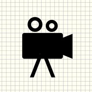 Vector icon Camcorder Stock Illustration
