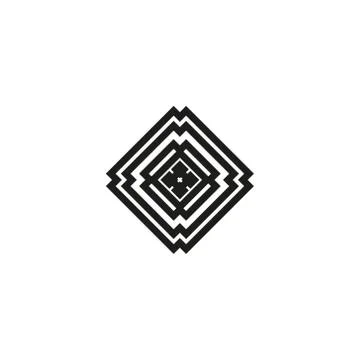 Vector icon: Celtic knot, triquetra cross or Trinity symbol with heart shape. Stock Illustration