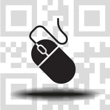 Vector icon computer mouse Stock Illustration