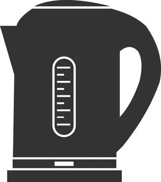 Vector icon of an electric kettle for boiling water. Stock-Illustration