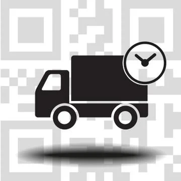 Vector icon fast delivery Stock Illustration