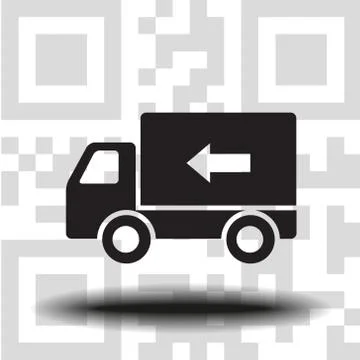 Vector icon fast delivery Stock Illustration