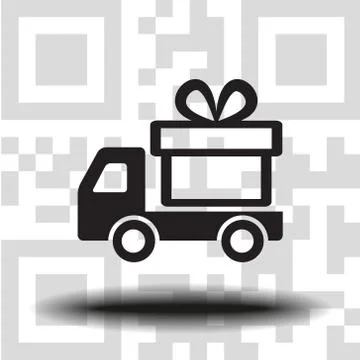 Vector icon fast delivery Stock Illustration