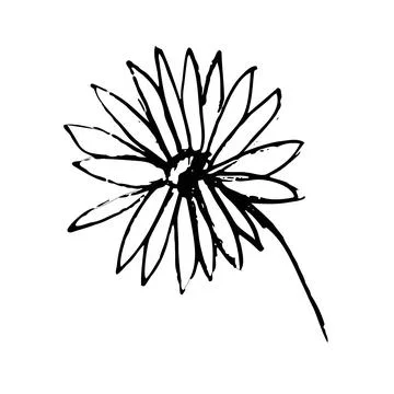 Vector icon flower Stock-Illustration