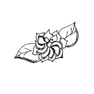 Vector icon flower Stock-Illustration