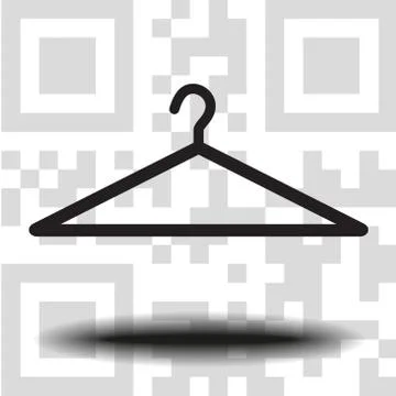 Vector icon hanger Stock Illustration
