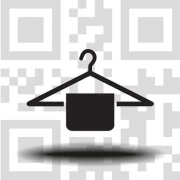 Vector icon hanger Stock Illustration