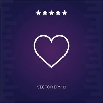 Like vector icon Stock Illustration