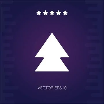 Up vector icon Stock Illustration