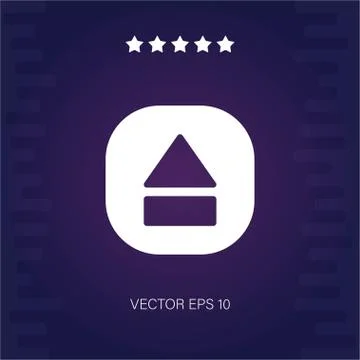Up vector icon Stock Illustration