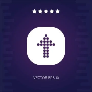 Up vector icon Stock Illustration