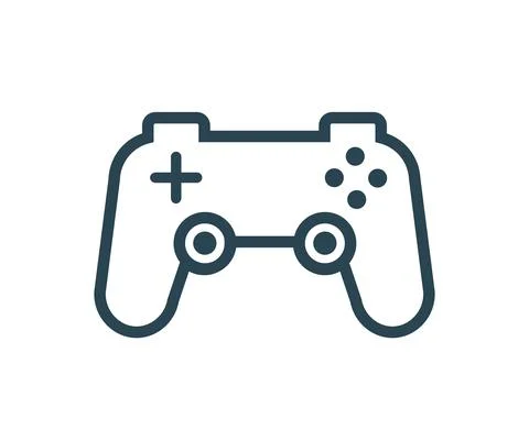 Vector icon of a joystick Stock Illustration
