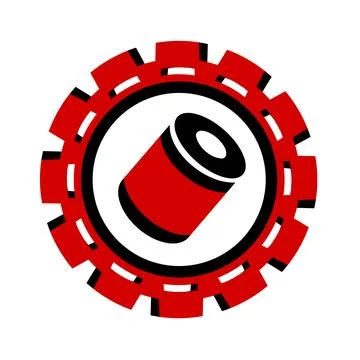 Vector icon, logo, illustration with car parts. Auto parts. Car service. Auto pa Stock Illustration