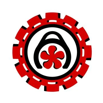 Vector icon, logo, illustration with car parts. Auto parts. Car service. Auto pa Stock Illustration