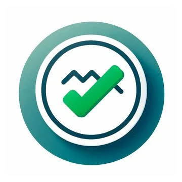 Vector icon, logo for successful authorization, payment Stock-Illustration