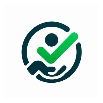 Vector icon, logo for successful authorization, payment, verification Stock-Illustration