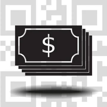 Vector icon money 库存插图
