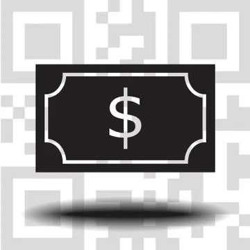 Vector icon money 库存插图
