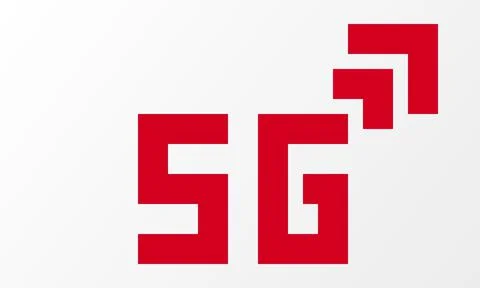 Vector icon network sign 5G. 5g internet technology symbol in minimalism style Stock Illustration