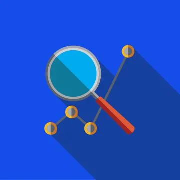 Vector icon or illustration showing web site seo ranking in flat design style Illustrazione stock