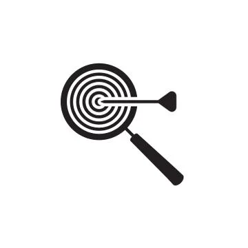 Vector icon or illustration showing web site seo ranking in one color style Stock Illustration