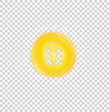 Vector icon of security logo Stock Illustration