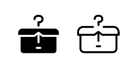 Vector icon set featuring lost items, suitable for travel and assistance de.. Stock Illustration