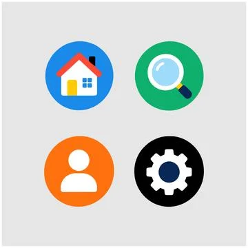 Vector-icon-set-provides-comprehensive-business-concepts-covering-strategy-a Stock Illustration