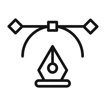 Vector Icon Set Scalable Graphics Illustrations for Digital Design and Art Stock Illustration